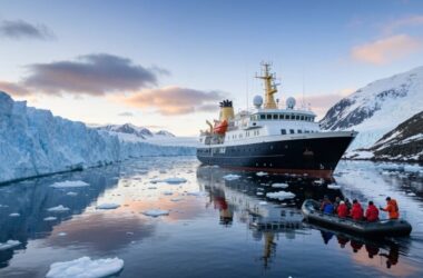 nachhaltiges arktisches Expeditionsabenteuer