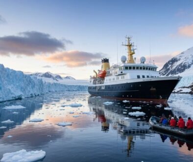 nachhaltiges arktisches Expeditionsabenteuer