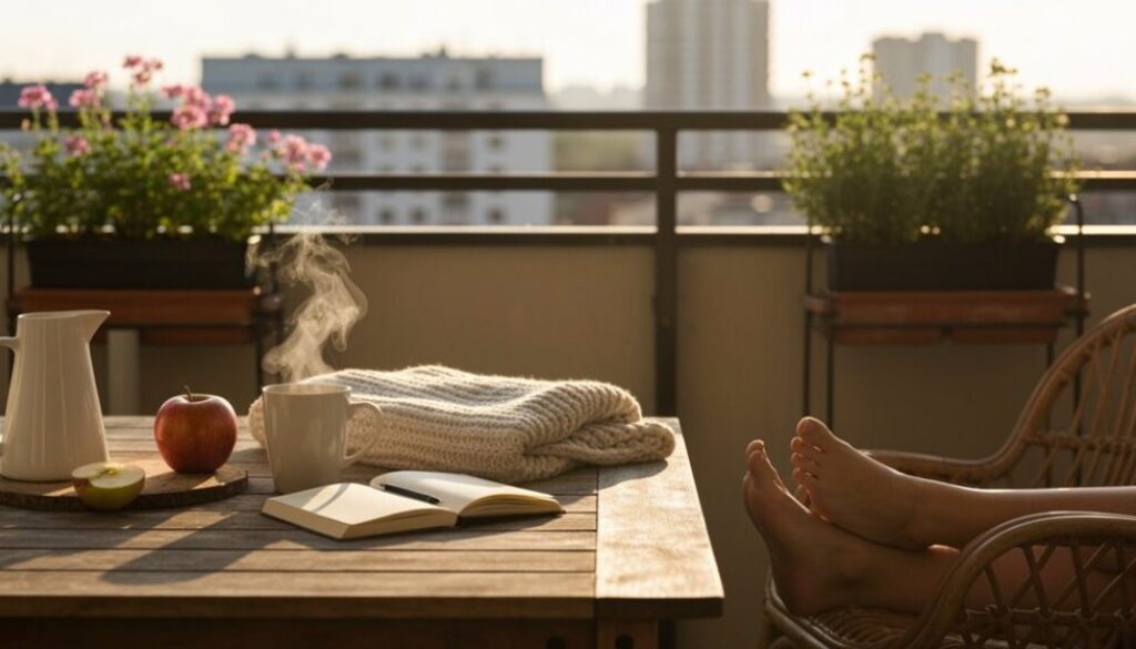 wochenend wohlbefinden kleine pause