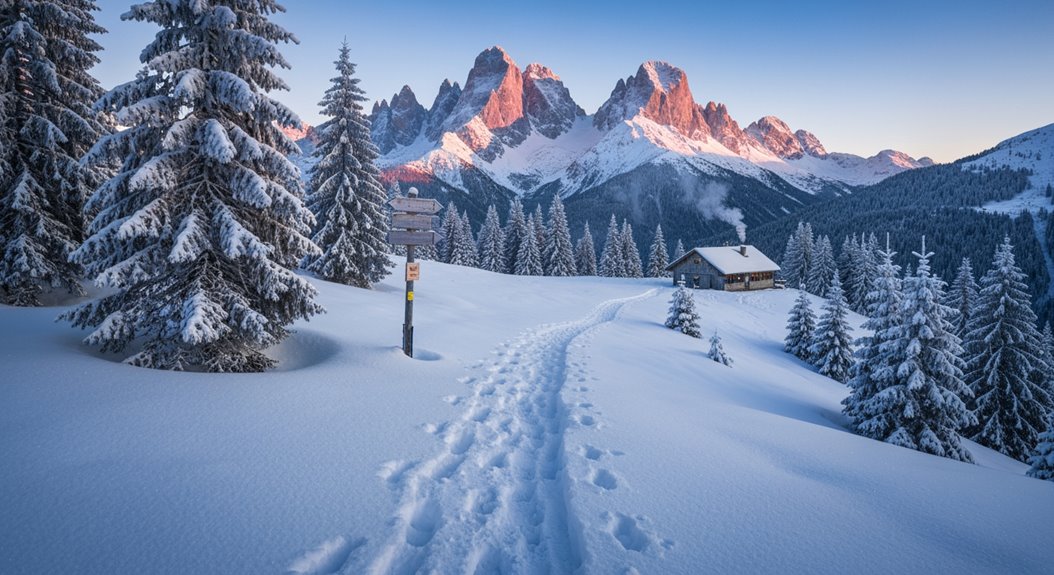 Sicherheitsvorkehrungen beim Winterwandern