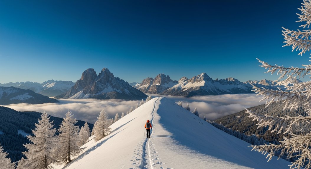 winterliche Panorama-Bergwanderung