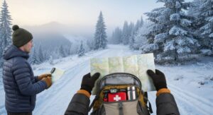 Sicherheit beim alleinigen Reisen im Winter